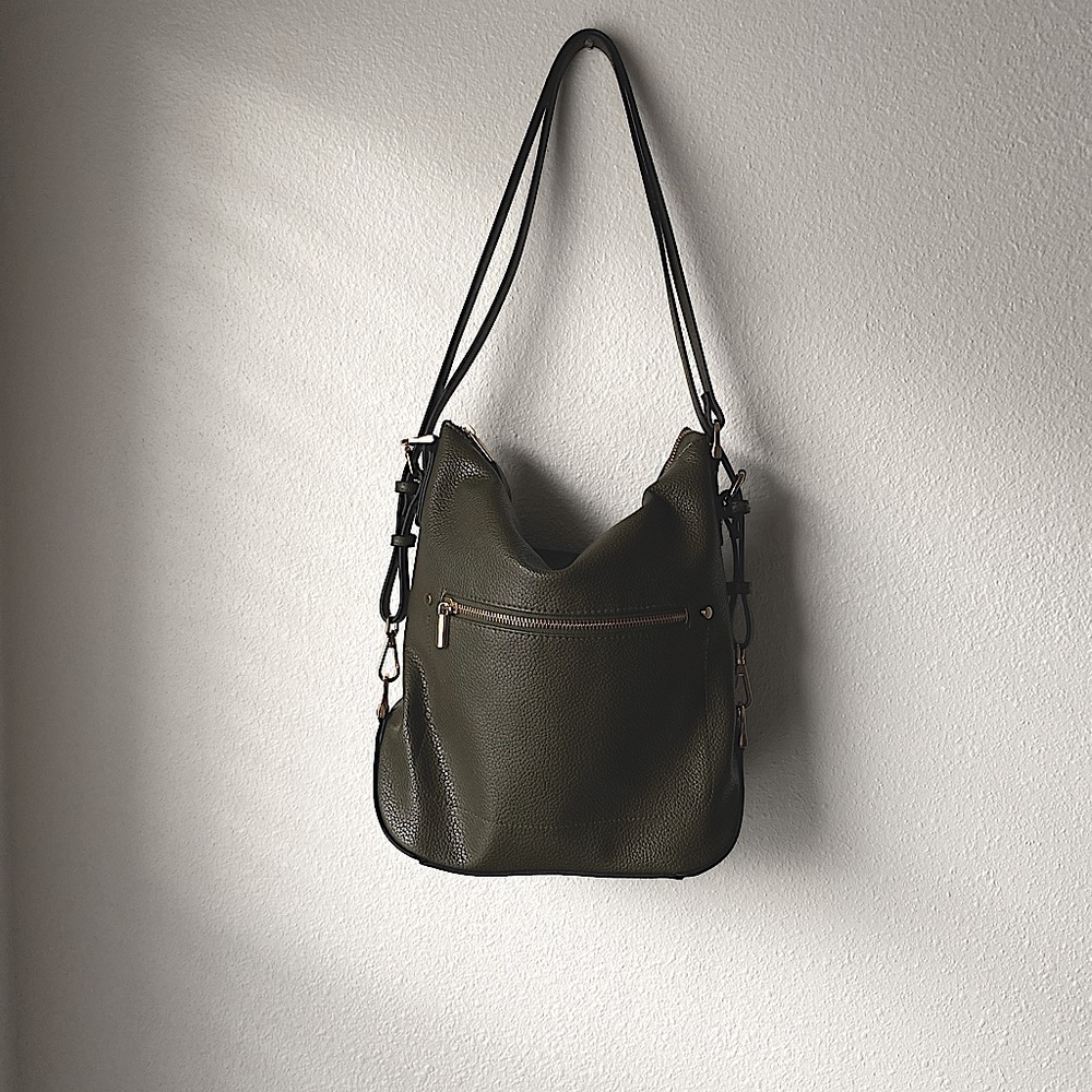 A New Day Olive Green Shoulder Bag